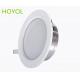 High Efficiency 12 Watt Cool White Led Downlights ,  PF 0.9 720Lm LED Recessed Down Light