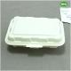 Food Grade Corn Starch PP 9x6 Inch 2 Compartments Lunch  Box,Factory Offer Renewable Resources Disposable Containers
