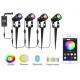 IP65 Rgb Garden Lighting Smart Led Music Light Lawn Light Set App Wifi Control