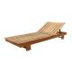 Fashion Recreational Wooden Beach Bed Waterproof Outdoor Customized Logo