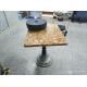 Vintage Table Base Cast Iron Powder coating Tulip Table Base BIFMA Stable test