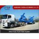Tri Axles Slidable Steel Side Loader Trailer  37 Tons Payload Capacity