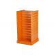 Double Sided Floor Standing Retail Wall Shelving , Pegboard Display Stand 600 * 600 * 1380MM