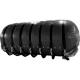 Black Marine Salvage Airbags / Inflatable Rubber Airbag For Rescue