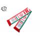 FIFA Iran Flag Warm Club Sublimation Scarf Printing With Logo