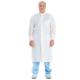 Bacteria Resistant Disposable Exam Gowns Soft With Zipper Or Snaps