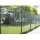 3 X 0.5 Anti Burglar Fence For Water Treatment Works , Plastic Coated Wire Fencing Panels