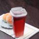 Injection square hard plastic fruit tea milktea clear disposable juice drink cup pp 500ml plastic cups