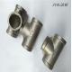 Asme b16.9 Sch30 Steel Forged Pipe Fittings Threaded Tee Stainless Steel Equal Tee 304