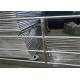 4 Bar Portable Corral Panels , Sliver 12 Ft Cattle Gate Water Proofing