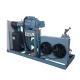 Industrial Air-Cooled Screw Compressor Unit New Condition Condensing Unit Automatic Features Core being Motor Refrigerat