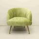 High Density Sponge Noble Single Sofa Chair For Living Room Furniture