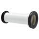 Black And White Toilet Straight Connector Rear Wall Shifter Tube Long Lifespan