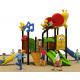 Jungle Large Plastic Playground Equipment , Kindergarten Outdoor Play Equipment