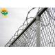 Galvanized ASTM Security Concertina Barbed Wire Anti Climb 500mm Cbt-60