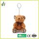 PP Cotton Filled Mini Stuffed Bear Keychain BSCI Certificated