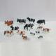 1:150 color cattle, model animal,painted cattle,ABS model cow ,HO figure,HO animal,color cows,HO animals