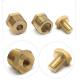 China supplier cnc Pipe insert customized brass pipe fittings joint