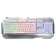 RGB Mechanical Keyboard With Multimedia Function Metal Panel Gaming Keyboard