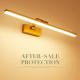 Bathroom Gold Waterproof LED Wall lamps Cabinet vanity Mirror lights(WH-MR-31)