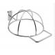 Chrome plated wire hat/ball display rack hook-h00004