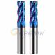 Tungsten Carbide Roughing Hrc65 4 Flute Square End Mills