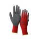 13 Gauge Latex Coated Work Gloves Polyester Knitted Long Wrist Wrap