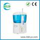 High quality CE,Rohs,FDA Oral irrigator dental flosser for teeth cleaning nosal irrigator with 9 nozzles,120psi