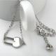 Fashion Jewelry Stainless Steel Heart-Shaped Bracelet , Love shape lock hand