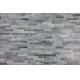 White Quartzite Cultured Stone Panels Custom For Indoor Outdoor Garden Wall