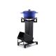 Patio Heater ISO9001 Collapsible Rocket Stove 17.5lb Wood Burning Fire Pits