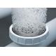 Round Fine Bubble Wastewater Air Diffusers For Fish Water Treatment , Maintenance Free