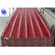 1050mm Width ASA Spanish Bamboo Roof Sheet Brick Red Color