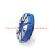 3 inch 10 double arc Segments Velcro Backed concrete grinding disc for Stonekor concrete grinder