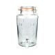 OEM Cold Drink Glass Beverage Dispenser Round With Airtight Lid