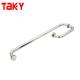Stainless Steel 304 Shower Room L Type Door Handle Polished Chrome Shower Glass Door Handle