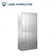 Flat Top Stainless Steel Furnishing Eight Door Cabinet With Lock