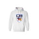 University Hoodie Comfortable Printing Logo White Campus Fashion for College Outfits