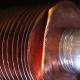 DELLOK Aluminum Copper Stainless Steel TP304L 0.4mm Embedded Fin Tube