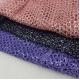 Customization Sequin Mesh  Embroidery Fabric 100% Polyester  For Party Dresses