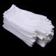 20g Cotton Insulated White Parade Gloves With Snap Cuff Machine Washable