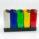 82.2*24.9*11.8mm Plastic Lighter with Adjustable Flame and Rechargeable Function