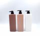 500ml 600ml HDPE Plastic Cosmetic Bottles For Shampoo Personal Care