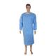 Long Sleeve Non Sterile / Sterile 42GSM Disposable Isolation Gown