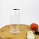 650ml Clear PLA Water Bottles With Snap Lids Essential Oils Beverages