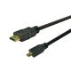 SIPU Micro HDMI to HDMI Cable 1080P/3D for Digital Cameras Cell Phone HD TV Connection