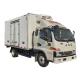 China Factory Customized JAC V5 Refrigerator Truck Freezer Food Meat Transport Container Box Refrigerated Truck