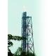 Refinery Demountable Elevated Flare System For EPC Project , Ground Flare System Design