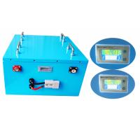 Rechargeable Golf Buggy Batteries 48V 100Ah , Deep Cycle Lithium Ion Batteries With LCD