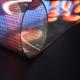 LionLED P10 Indoor Flexible Transparent LED Display For Glass Windows Shop/Advertising